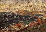 Paul Signac Sea breeze painting